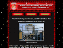 Tablet Screenshot of ecseripiac-budapest.hu